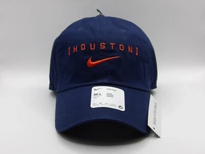 Nike MLB Houston Astros Navy Club Primetime Adjustable Strap Hat - Picture 1 of 6