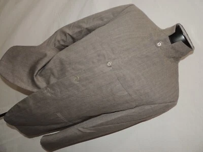 ABRIGO CHAQUETA ERMENEGILDO ZEGNA SUAVE CLARO TOPO/GRIS 100% LANA 40 R Foto 1 de 4