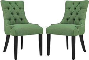 Modway Regent Modern Elegant Button-Tufted Upholstered Fabric with Nailhead Trim - Picture 1 of 5