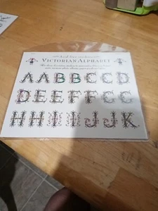 Acid Free Stickers ... Victorian Alphabet...Personalize Photo Albums, Etc - Picture 1 of 3