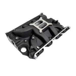 Colector de admisión Ford FE 390 406 410 427 428 aluminio doble plano 1500-6500 - Imagen 1 de 2