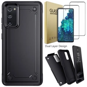 Per Samsung Galaxy S20 FE 5G Custodia Antiurto Doppio Strato Cover Protezione Schermo - Foto 1 di 24