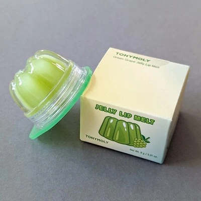 Tonymoly Jelly Lip Melt - Green Grape Glossy - Full Size .31oz/9g - Sealed Box - Image 1 of 4