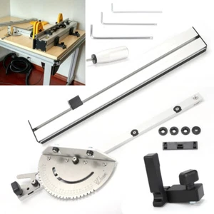 450 mm tubolare arresto angolare sega circolare da tavolo router sega montaggio righello set - Foto 1 di 14