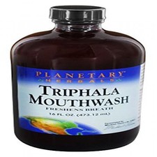 PLANETARY HERBALS Triphala Mouthwash Freshens Breath 16 Fluid Ounce