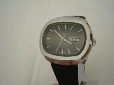 NOS NEW VINTAGE AUTOMATIC MEN'S WATEPROOF WITH DATE PHENIX WATCH 1960'S - Image 1 of 4