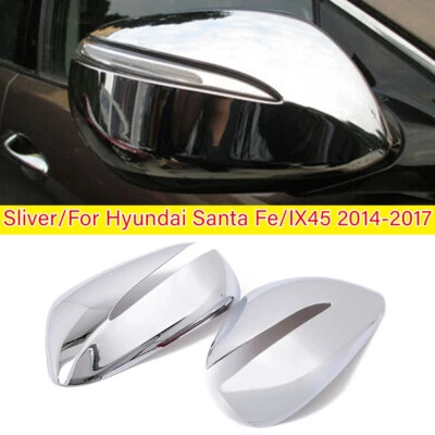 For 2014-2017 Hyundai Santa Fe/IX45 Car Accessories Rearview Mirror Cover Caps - Image 1 of 4