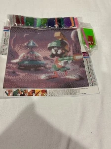 5D DIY Diamond Art Painting Kit Craft Marvin the Martian Looney Tunes (30cmx30cm - Picture 1 of 2