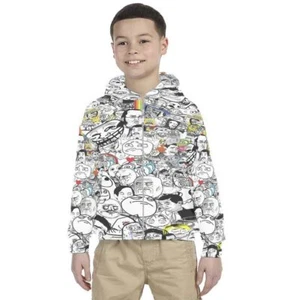 Kids Hoodie Meme Comic Creative Humor Hoodie Unisex For Children - Picture 1 of 4
