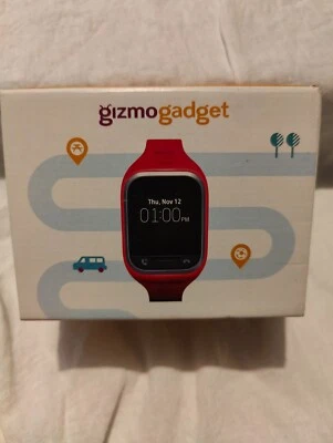 LG GizmoGadget LG-VC200 Kid's Red Verizon Touchscreen GPS Locator Smart Watch - Image 1 of 4