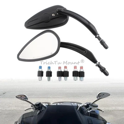 Espejos retrovisores para motocicleta Honda VTX 1300 1800 Shadow ACE Spirit VT 750 1100 Rebel Foto 1 de 4