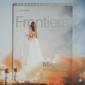 Boeing Frontiers Magazine June 2011 Space Shuttle Program End Commemorative Issu - Picture 1 of 9