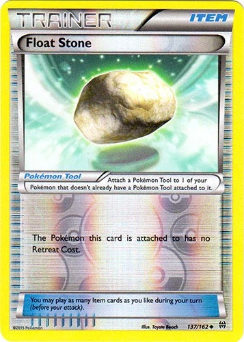 Near Mint x 1 Float Stone - 137/162 - Uncommon - Reverse Holo BREAKthrough - Image 1 of 1
