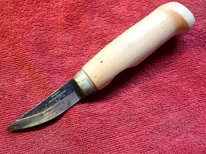 VINTAGE CARVING KNIFE PUUKKO IVARIN PUUKKOTEHDAS  FINLAND FINNISH - Picture 1 of 6