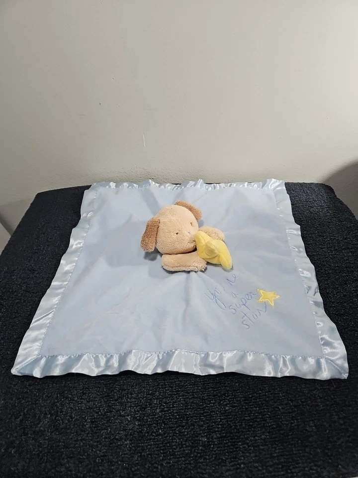 Messages from the Heart You're a Super Star Puppy Dog Security Blanket Lovey - Image 1 of 4