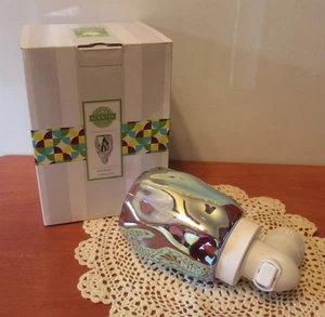 Neu im Karton Scentsy Mini Steck Wand Wachswärmer Bubbled irisierend - Bild 1 von 3