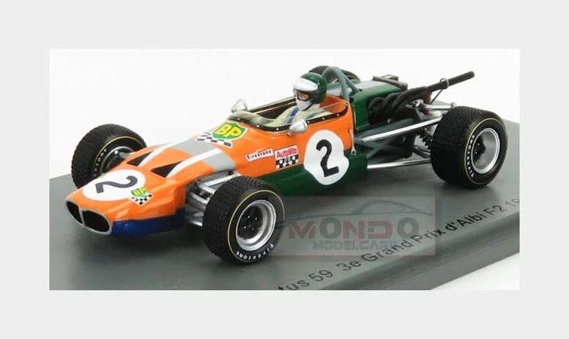 Lotus 59 No.2 3e GP D'albi F2 1969 (jochen Rindt) 1 43 Spark