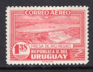 Uruguay 1938 Power Dam Airmail 1.38p Key Value MNH #C89 - Picture 1 of 1