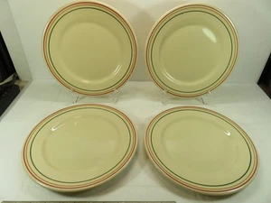 4 Iroquois China Pendleton Dinner Plates 9 3/4 inch 1950 J4 Restaurant Ware - Picture 1 of 9