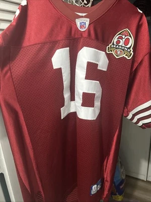 Camiseta Joe Montana Auténtica 49ers Con Parche 60 Aniversario Talla Hombre’s 54 Foto 1 de 4