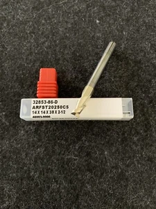 DATA FLUTE 1/4" Carbide 2 Flute ARFST20250C5 1/4x1/4x3/8x2 1/2 - Picture 1 of 5