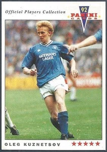 FÚTBOL PANINI 92-COLECCIÓN OFICIAL JUGADORES-#388-RANGERS/URSS-OLEG KUZNETSOV - Imagen 1 de 2
