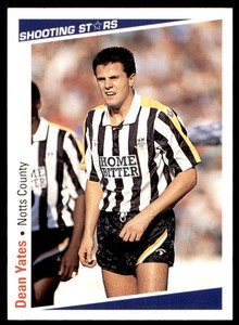 Merlin Shooting Stars (1991-1992) Yates Dean Notts County No. 201