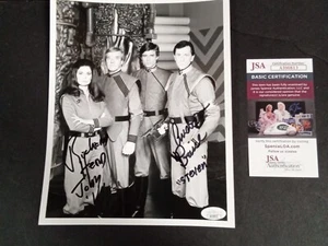 Richard Herd & Andrew Prine signiert S/W Foto JSA "V Mini-Series"-1 # - Bild 1 von 5