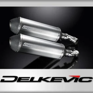 DUCATI MONSTER 696 2008-2014 343mm X-OVAL TITANIUM BSAU SILENCER EXHAUST KIT - Picture 1 of 4