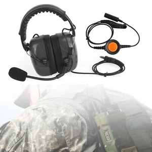 For DP3400 DGP4150 APX4000 6-Pin U94 PTT C5 Adjustable Noise Cancelling Headset - Zdjęcie 1 z 17