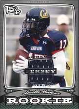 2008 Topps Rookie Progression Rookies Game Worn Jerseys Silver Lavelle Hawkins