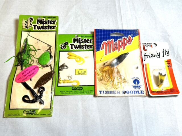 Mister Twister Original Vintage Fishing Lures for sale