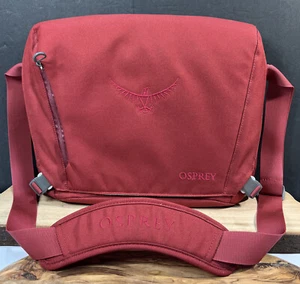 Osprey Beta Port rot Kurier Messenger Laptoptasche mit Schultergurt - Bild 1 von 6