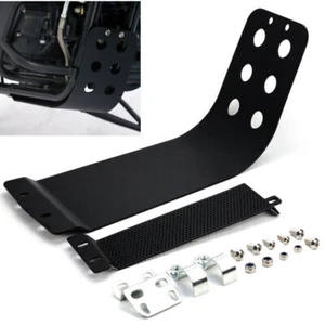 Black Aluminium Skid Plate Engine Guard Cover For Bonneville T100 Thruxton 900 - Picture 1 of 12