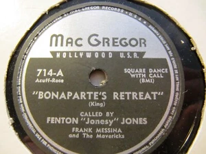 Square Dance FENTON JONESY JONES Bonaparte's Retreat FRANK MESSINA MacGregor 714 - Picture 1 of 2