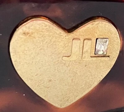 GAFAS DE SOL J.LO by JENIFER LOPEZ MARCO CORAZÓN METAL PLÁSTICO LOGOTIPO VINTAGE -Usadas Foto 1 de 4