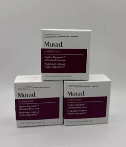 NEW 3X Murad Hydration Hydro-Dynamic Ultimate Moisture Minis 7.5ml/0.25oz Each - Picture 1 of 7