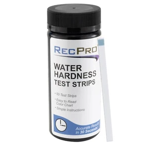 RecPro RV Hard Water Test Strips (50) | Results Color Chart Included - Picture 1 of 7