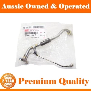 Genuine Turbo Oil Feed & Return Pipe For Holden Colorado RC 4JJ1 3.0L 2008-2010 - Picture 1 of 7