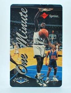 1994-95 Classic Assets Phone Cards - One Minute Shaquille O'Neal Dunking Unused - Picture 1 of 2