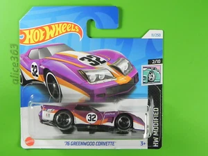 HOT WHEELS 2024 - ́76 Greenwood Corvette - HW Modified - 11 - nuevo en embalaje original - Imagen 1 de 1
