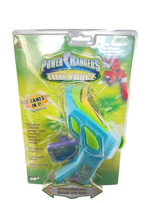 Power Rangers Time Force (2001) Juego Arcade LCD Intercambiable Foto 1 de 4