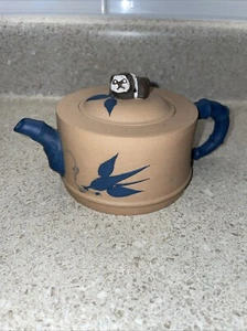 Juego de té de bambú de tetera de panda de arcilla china colección de 7 sellos - Imagen 1 de 13
