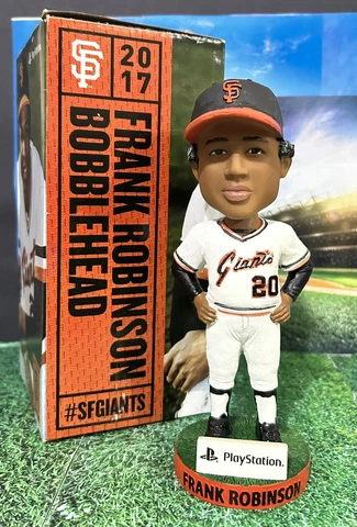 FRANK ROBINSON San Francisco Giants SGA Bobblehead 2017 NIB Cover