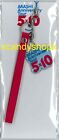 ARASHI 5x10 Anniversary Tour 2009 Japan official limited cell phone strap blue