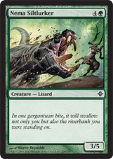 1x Nema Siltlurker - Foil MTG Rise of the Eldrazi NM Magic Foil
