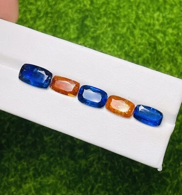 Venta caliente 15,92 quilates 100 % natural naranja azul cianita Foto 1 de 3