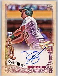 2017 Topps Gypsy Queen RC Auto GQA-RH Ryon Healy Athletics - Picture 1 of 1
