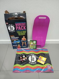 As Seen on TV- Simply Fit Board- Work out Pack (Board + DVDS+ MAT)
