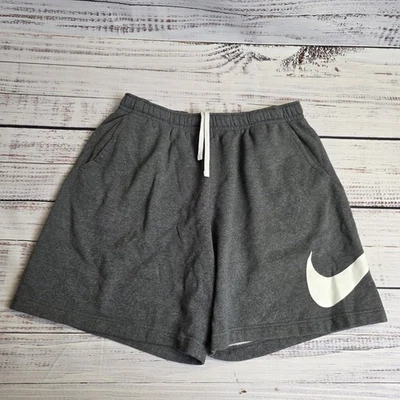 Pantalones Cortos Swoosh Nike Para Hombre XL Ropa Deportiva NSW Club Polar Gris Blanco BV2721-071 Foto 1 de 4